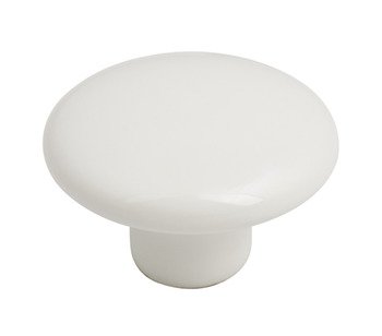 Calvin Knob Porcelain White D37x25mm 130.19.710
