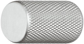 Graf Knob Aluminium Stainless Steel Effect D17x28mm 132.15.630
