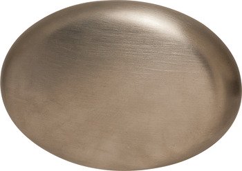 Bianca Knob Zinc Alloy Stainless Steel Effect 49x34x26mm 133.96.602