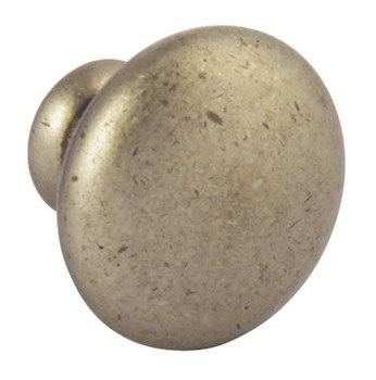Sorrento Knob Zinc Alloy Antique Pewter D35x27mm 133.97.913