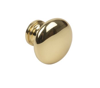 Corrine Knob Brass Polished Brass D32x25mm 137.72.800