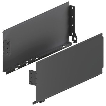 MX Std Sgl Drawer Sides 150/500mm Steel Antique 514.42.505
