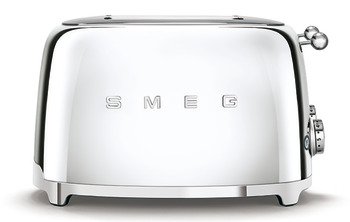 Smeg FAB TSF03SSUK Toaster 4 Slc Stainless Steel 535.43.573