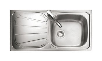 Rectangle Baltimore BL9501 1.0B Sink Rev Stainless Steel 565.60.191