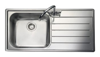 Rectangle Oakland OL9851R 1.0B Sink RHD Stainless Steel 565.60.245