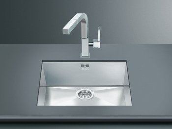 Smeg Quadra VSTQ50-2 1.0B Sink UH Stainless Steel 567.97.230