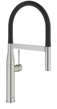 Grohe Essense Pro Mix Sgl Lvr PO Brushed Stainless Steel 569.26.000
