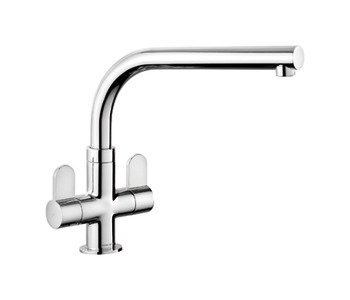 Rectangle Salorno TSN1CM D.Lvr Tap Stainless Steel PC 569.52.250